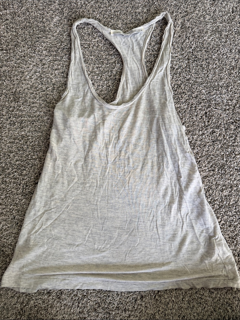 AllSaints Light Racerback Tank size 4